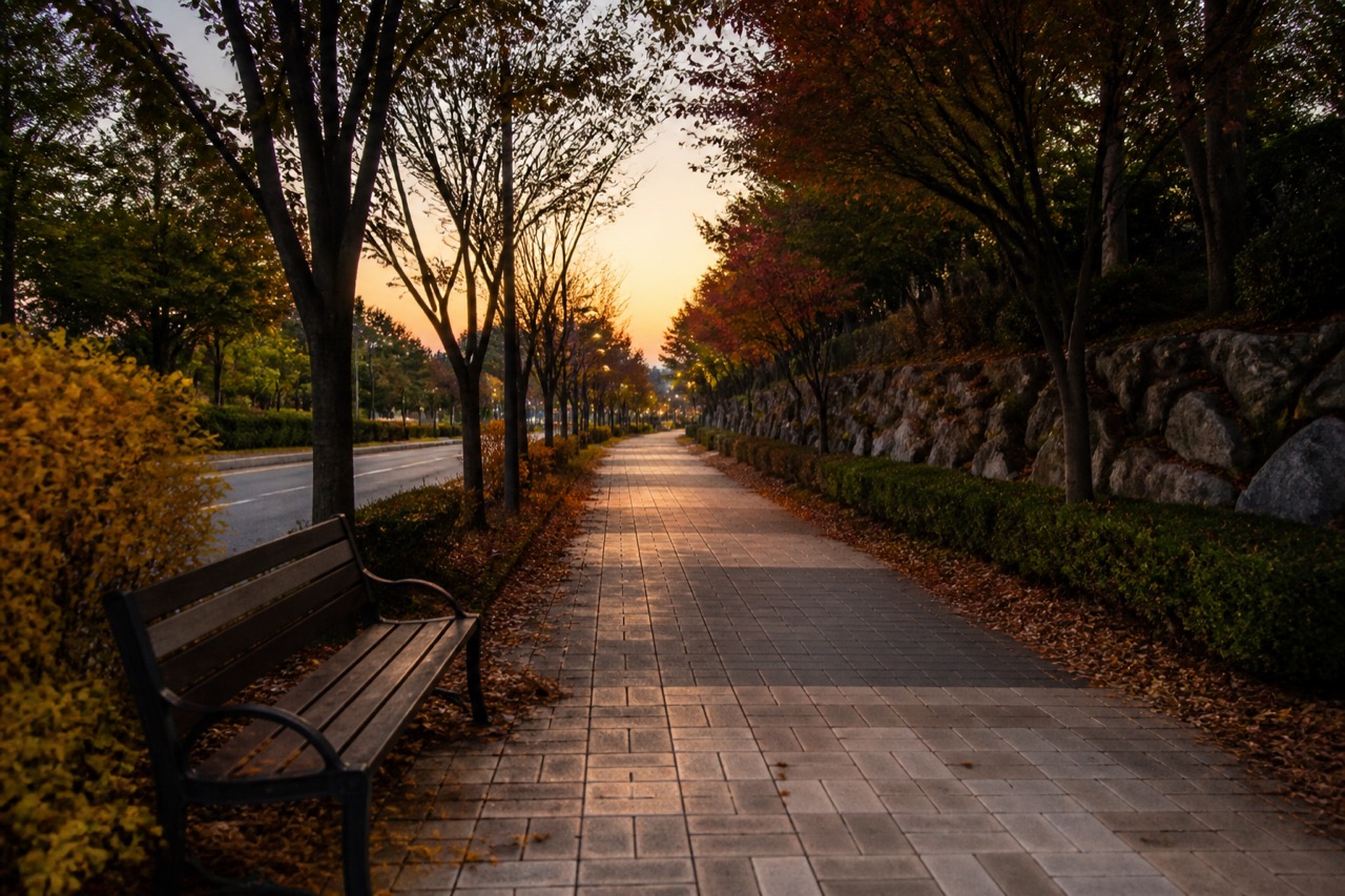 동네 한 바퀴 · 산책 코스
